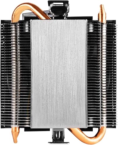 Miniatura 6 de SilverStone Technology Enfriador de CPU AMD Socket AM2AM3AM4FM1FM2 de bajo perfil de 95 W o más, solo 2.126 in de alto enfriamiento (RL-KR01)