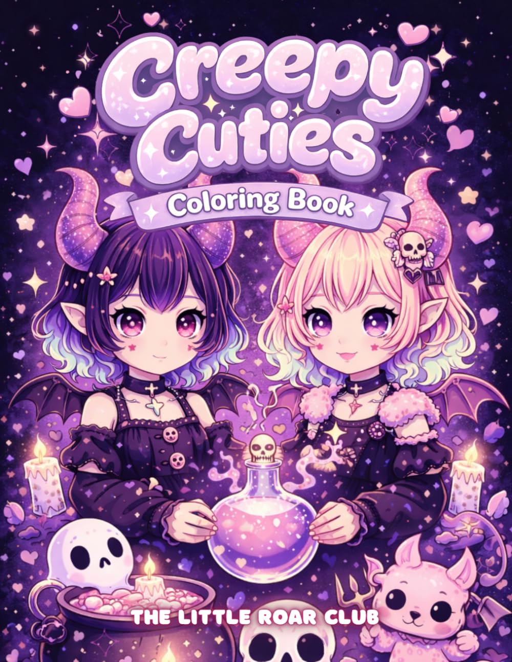 Creepy Cuties: Coloring Book