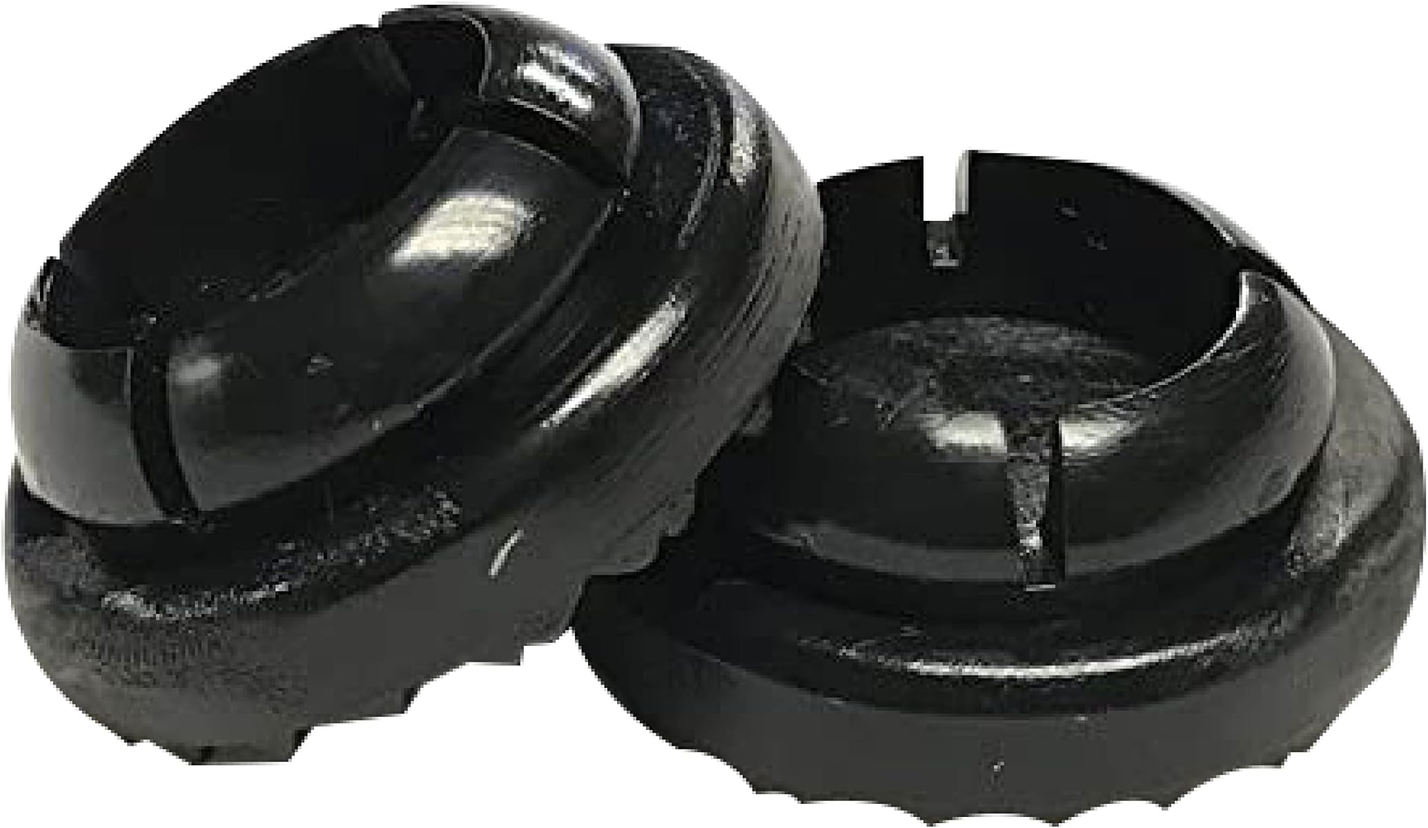 64 Pack Wrought Iron Chair Leg Gliders by PANDEELS Patio Furniture