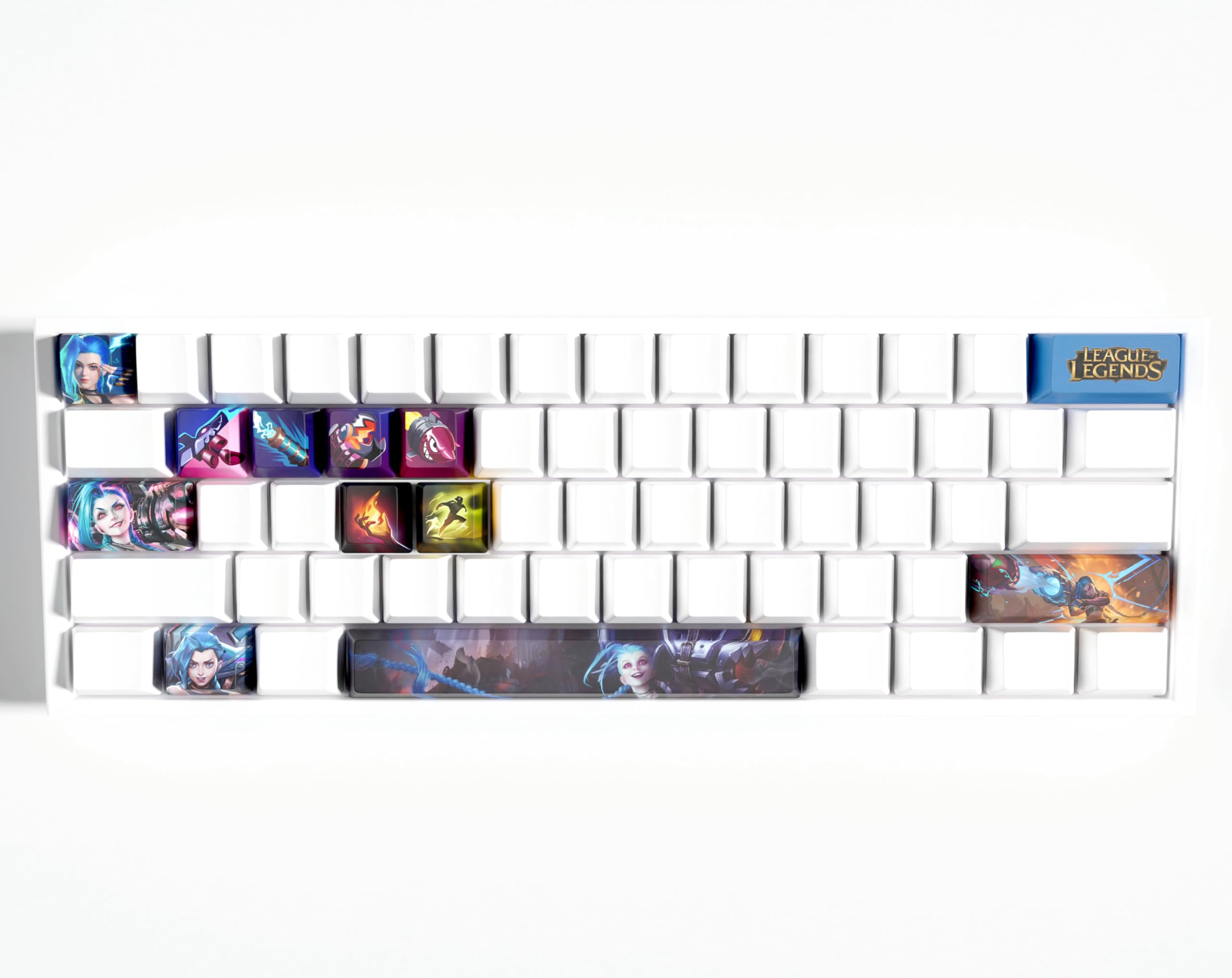 Amazon.com: IYTYIR Jinx Keycaps Set for League of Legends Gaming
