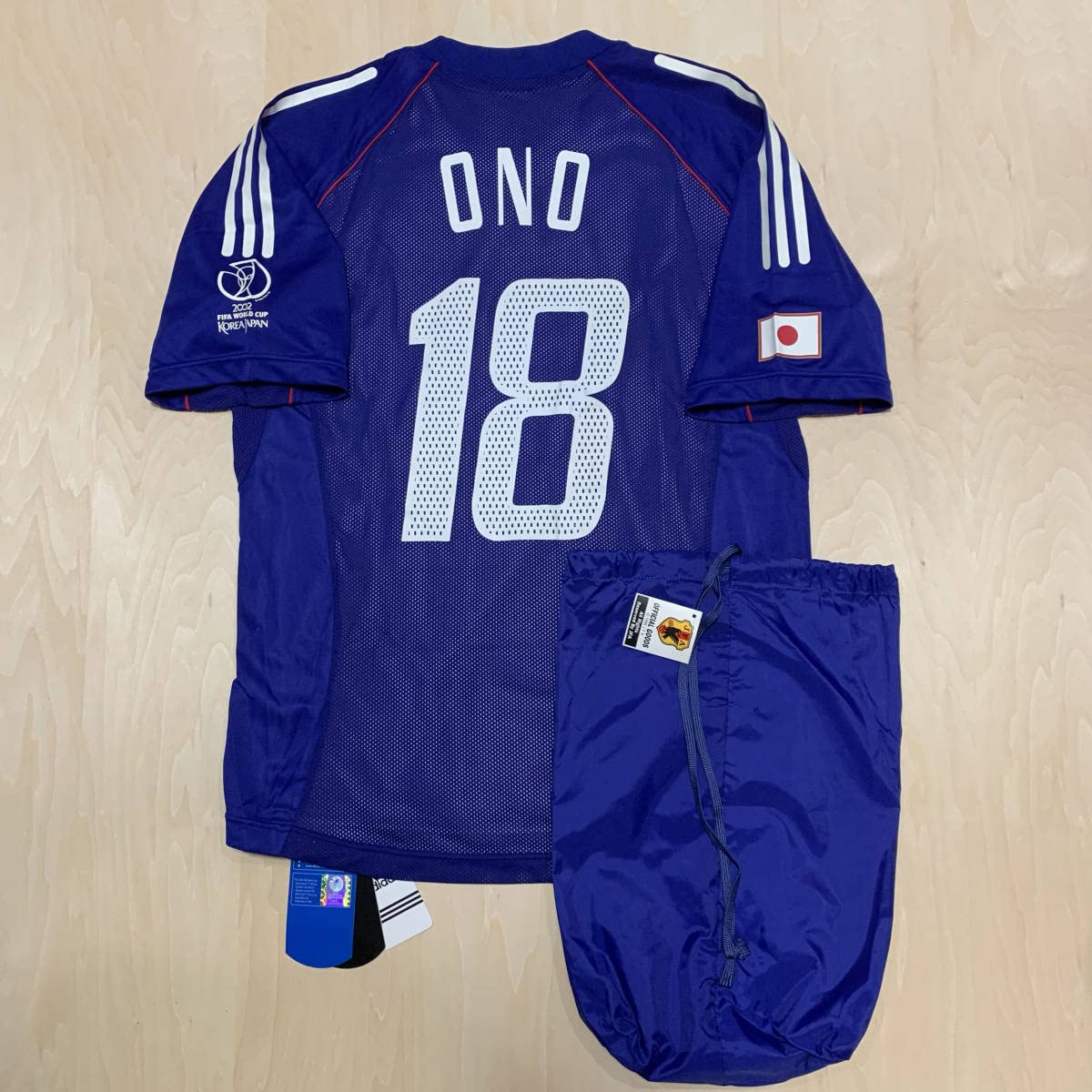 Amazon.co.jp: 2002 02 日本代表 小野伸二 選手用 オーセンティック