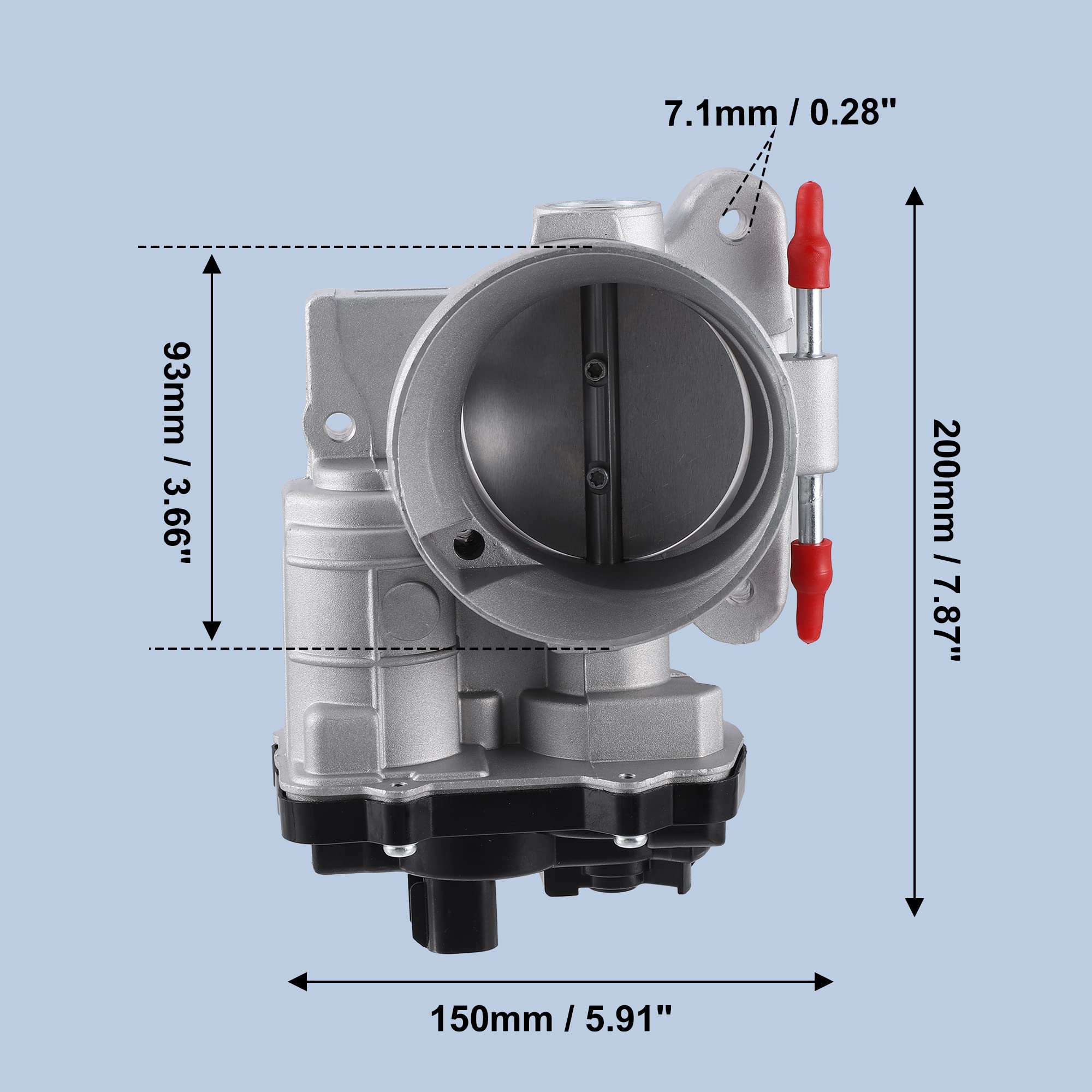 A ABSOPRO 12570800 Car Electronic Throttle Body Assembly For GMC Yukon - View #3