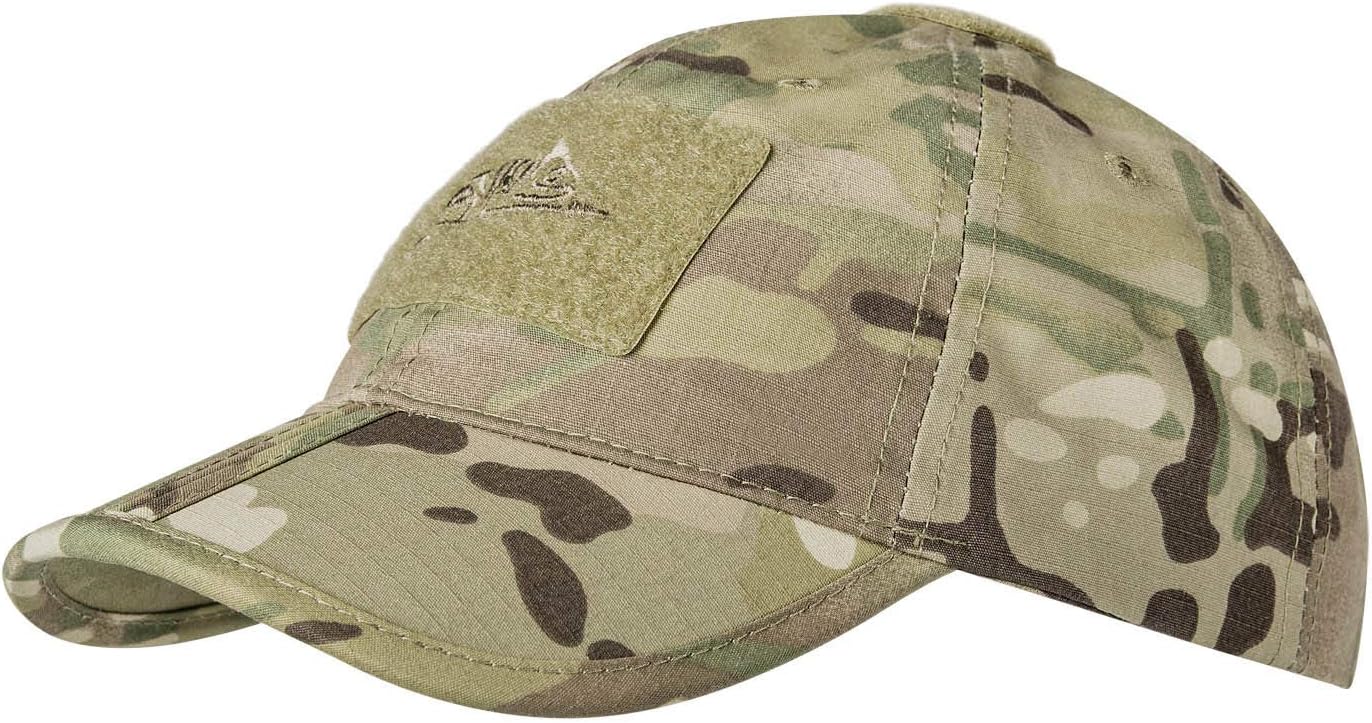 Helikon-Tex Men's Baseball Folding Cap Polycotton Ripstop Baseball Folding Cap Polycotton Ripstop Adaptive Green