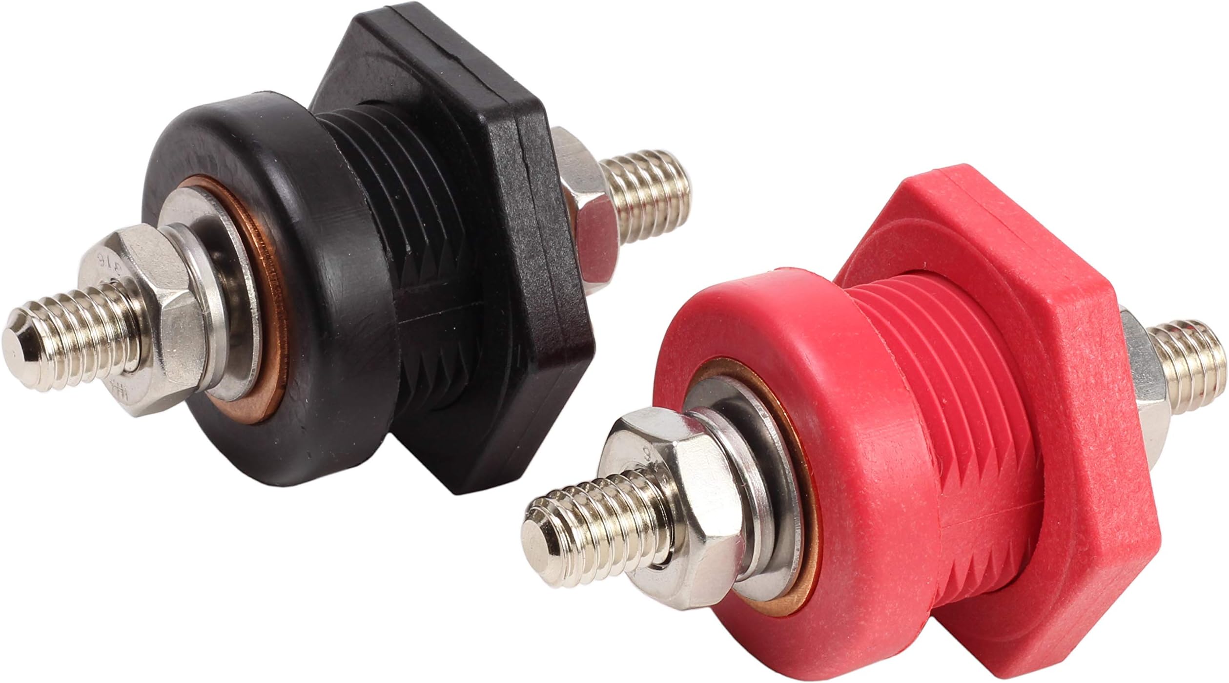 Fastronix Solutions Premium High Current 3/8" Thru Panel Battery Terminal Connectors
