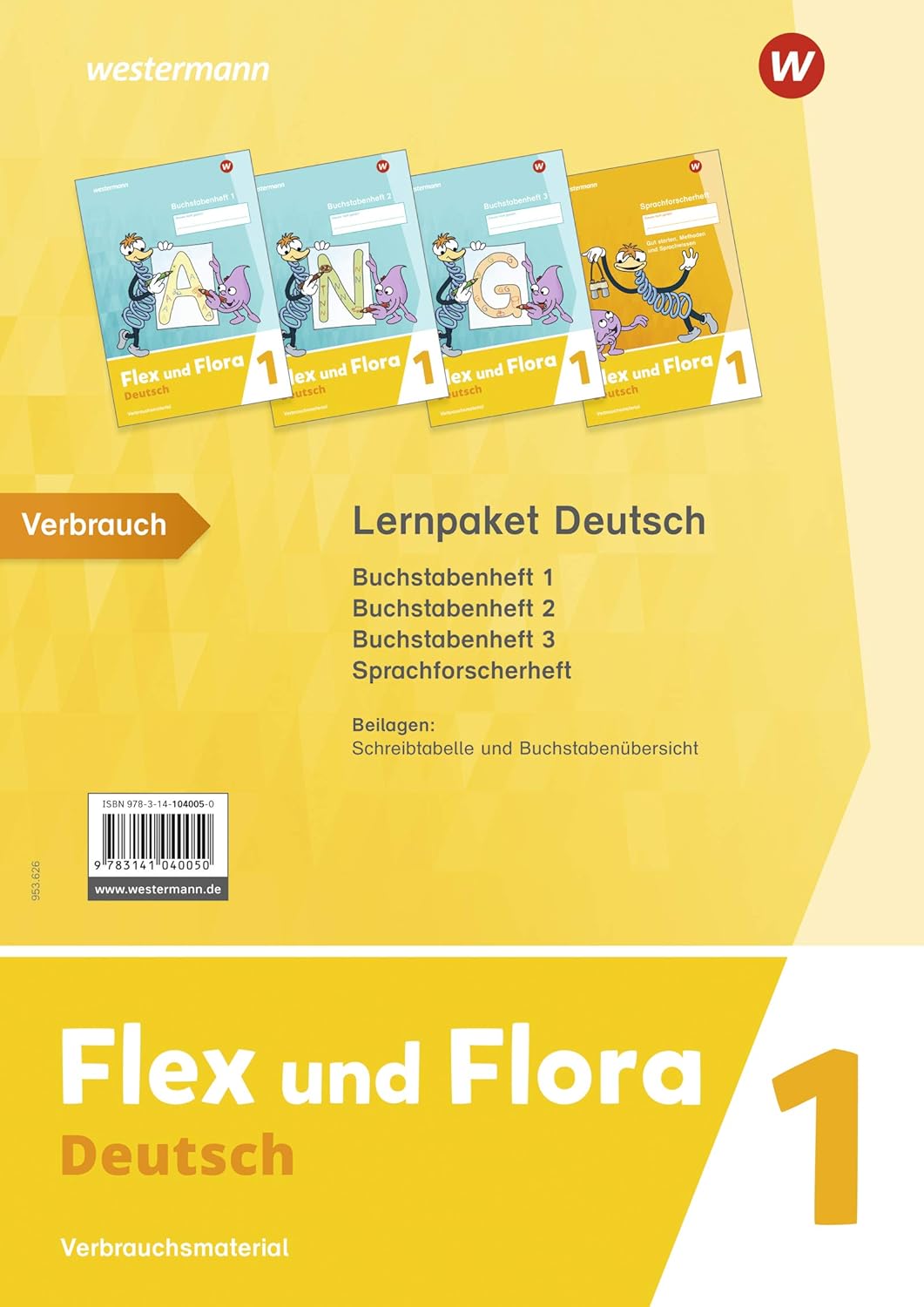 Flex und Flora - Ausgabe 2021: Lernpaket Deutsch 1 (Druckschrift ...