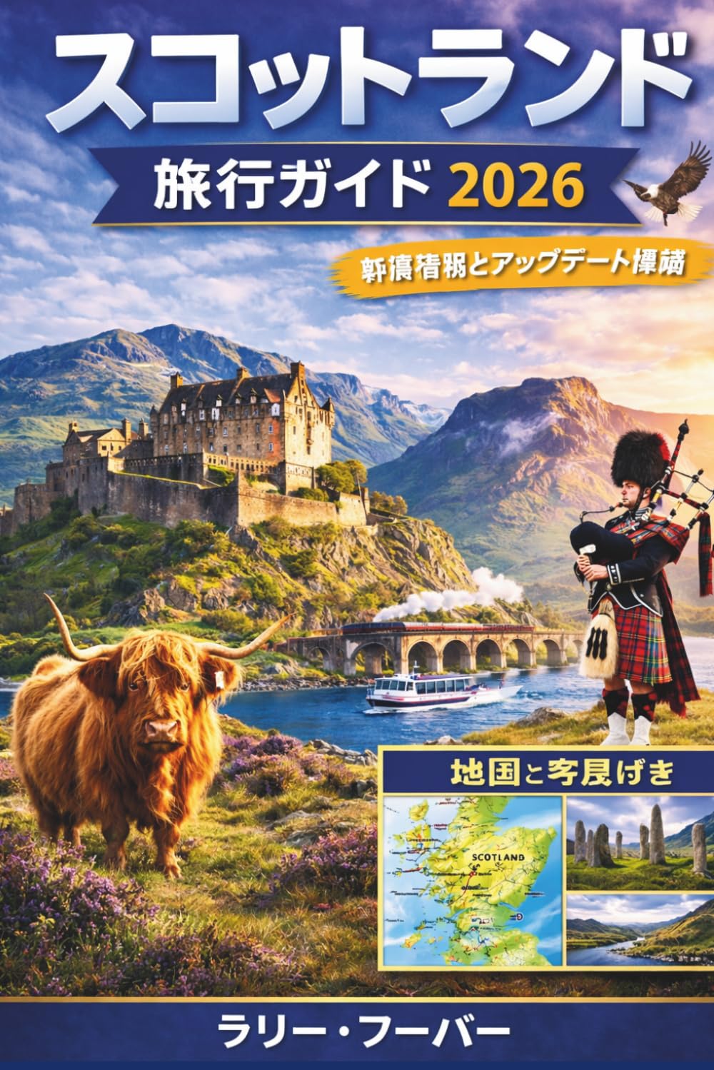 スコットランド旅行ガイド2026: エディンバラ、ハイランド地方、スカイ島を巡る、風光明媚なドライブ旅行、城巡り、隠れた名所、地元料理、節約術、地図、詳細な旅程