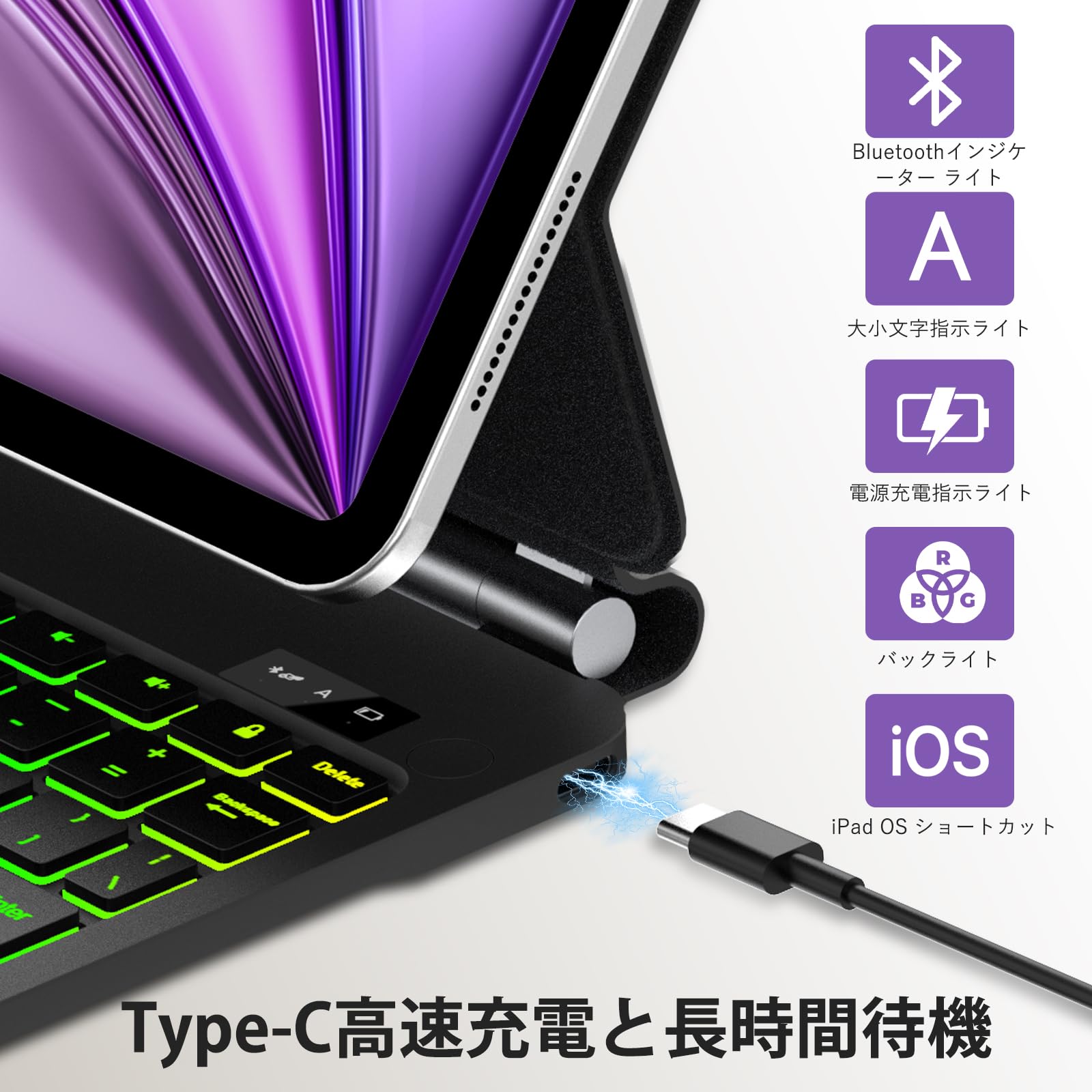 Amazon.co.jp: [2026革新モデル]マジックキーボード iPad Air 11インチ