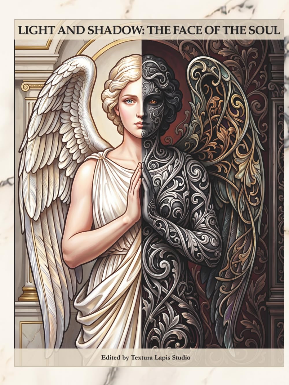 LIGHT AND SHADOW: THE FACE OF THE SOUL: A journey of self-reflection and integration between light and shadow through art and writing (Opus Interior: The Journey toward Self-Mastery)