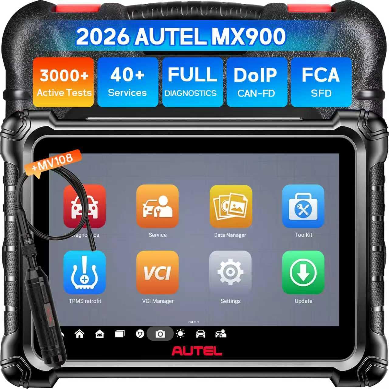 ちゃちゃ様確認用 Amazon.co.jp: Autel MaxiCheck MX900 MV108双方向OBD2スキャナー付き