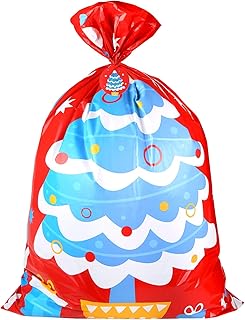 LOKIPA クリスマス ラッピング袋 ビニール袋 特大 クリスマス飾り 超BIG 梱包 142x92cm 1枚 クリスマスツリー クリスマスらっぴんぐ袋 ラッピング 袋 クリスマスプレゼント