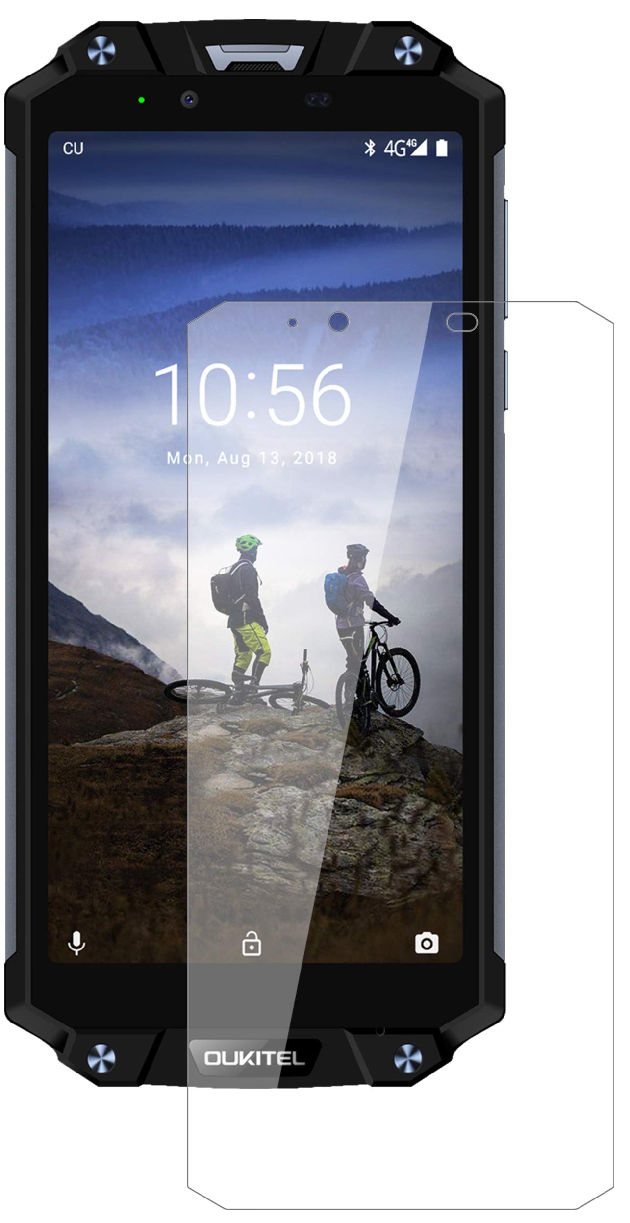 6x Pellicola per Oukitel Mix 2 Protettiva Protezione Schermo Antiriflesso dipos