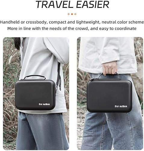 Miniatura 4 de Funda portátil impermeable cargador batería base selfie stick almacenamiento bolso para DJI Osmo acción 5 PRO 4 3 accesorios de cámara