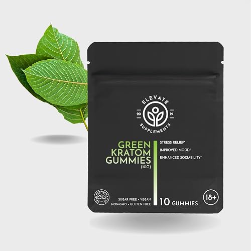 Green Kratom Gummies 10-Pack