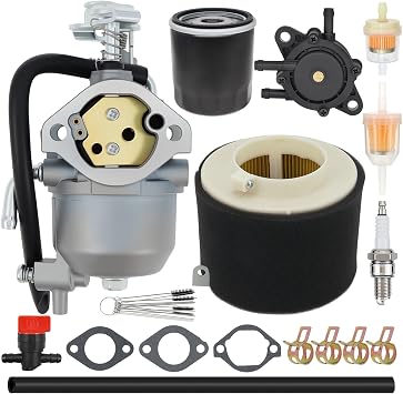 15004-0953 Carburetor Oil Filter Kit Fit for Kawasaki Mule 600 610 2005-2019 for Kawasaki KAF400 UTV Engine Carb Replace 11061-7026 15003-2943 15003-2933 with 11029-1004 Filter