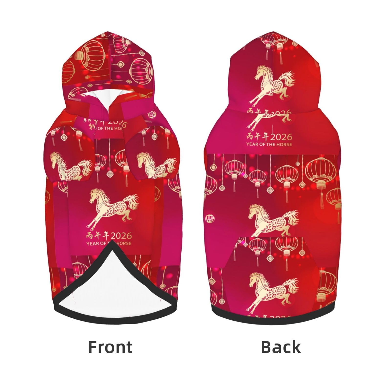  ChineseNewYear2026 ペットウェア Amazon.com : Year of The Horse 2026 Happy Chinese New Year Dog