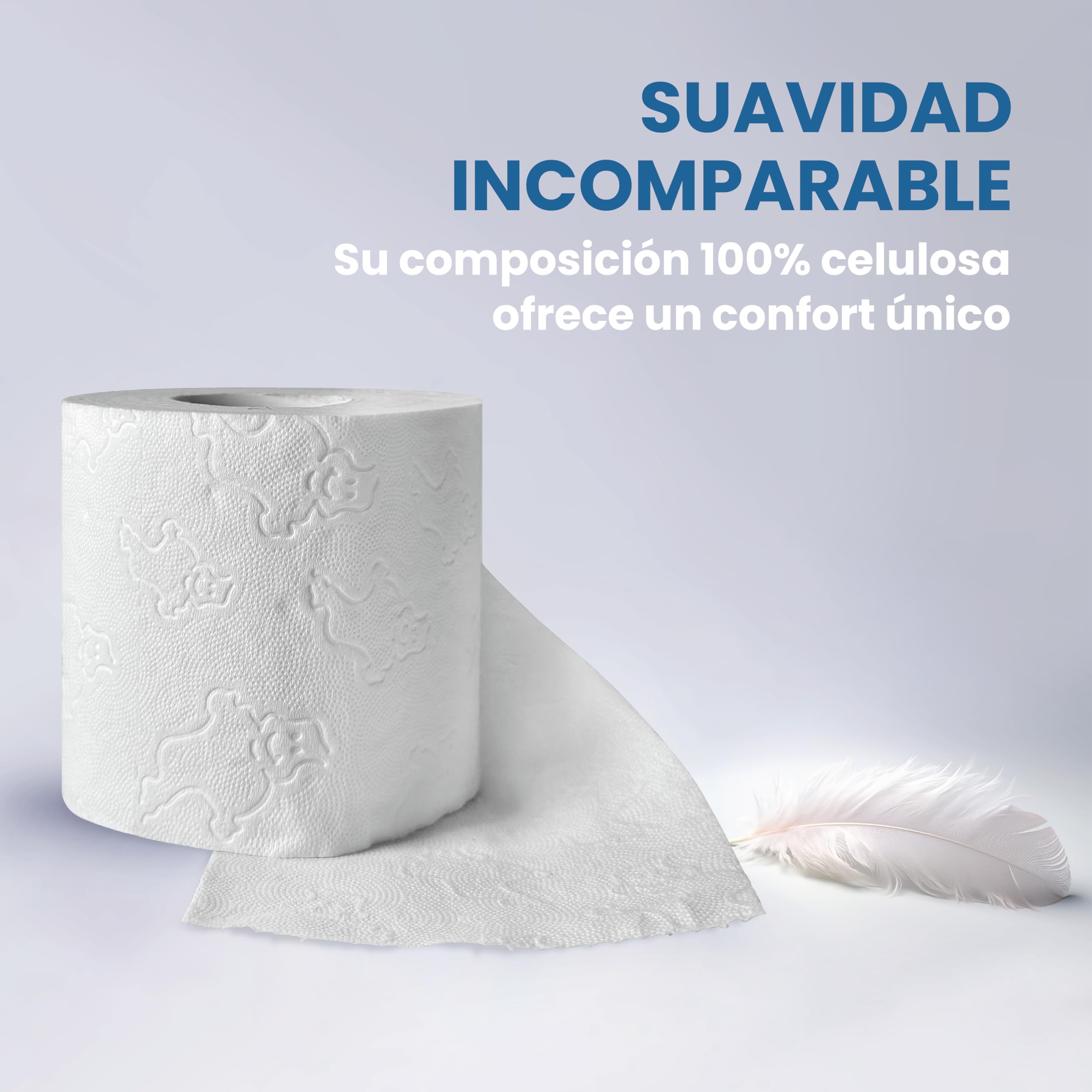 Papel Higiénico Extra Suave, 216 Rollos, 2 Capas | Más de 160 Hojas por Rollo, Sin Perfumes, 100% Celulosa Certificado Ecolabel
