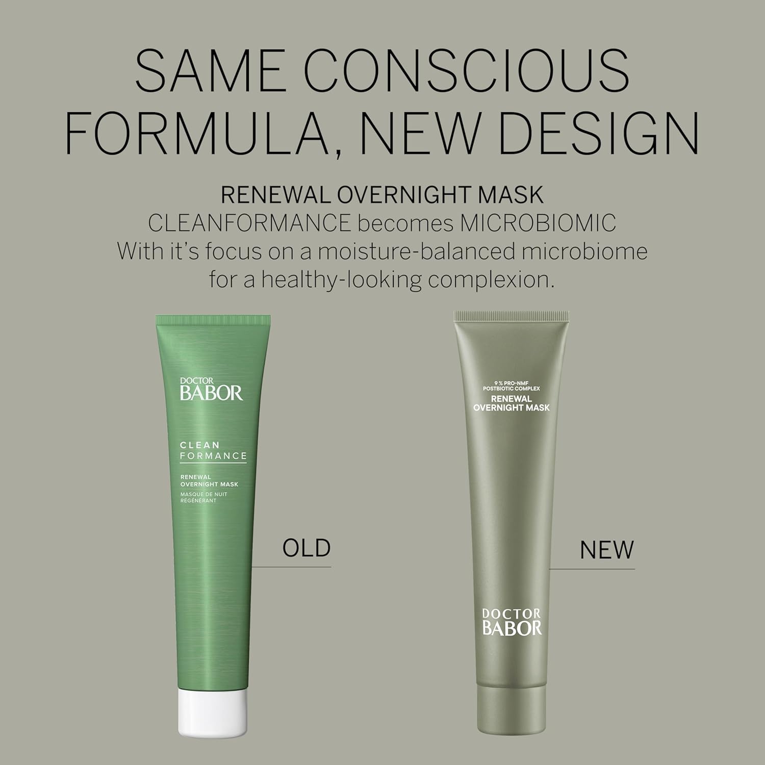 BABOR DOCTOR Microbiomic Renewal Overnight Mask (75ml) - Vegan Skincare for Dry Skin - Face Mask with Hyaluronic Acid for Hydration, Radiance and Luminosity - Image 2