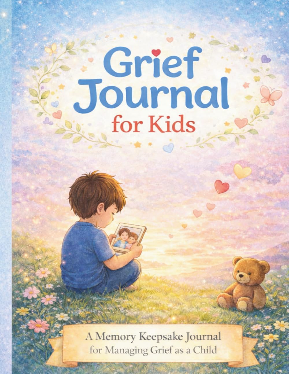 Grief Journal for Kids Ages 8–12: Guided Writing Prompts, Coping Activities, Memory Pages, and Coloring Exercises to Help Children Navigate Loss with Confidence