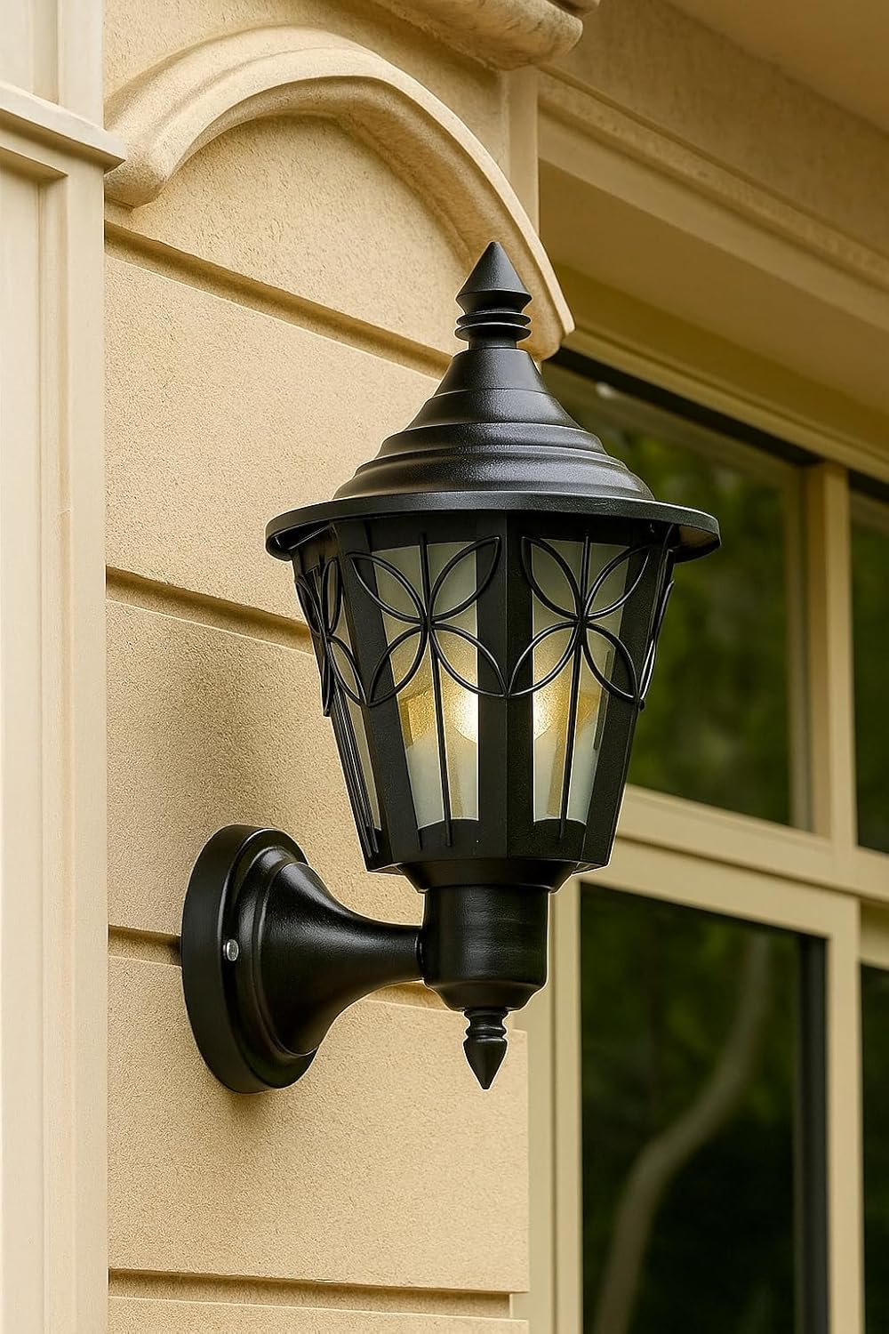 Modern Black Premium Light Wall Lamp Lamp for Bedroom, Living Room, Restaurants, Dining, Coffee Shop, Home Etc. (Without Bulb)-picture-10