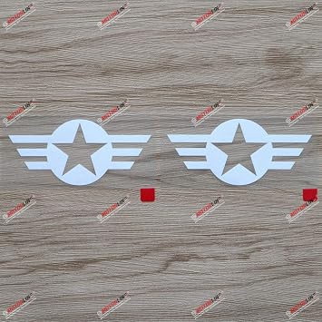 Air Force Star WW2 Car Sticker Decal Vinyl v4