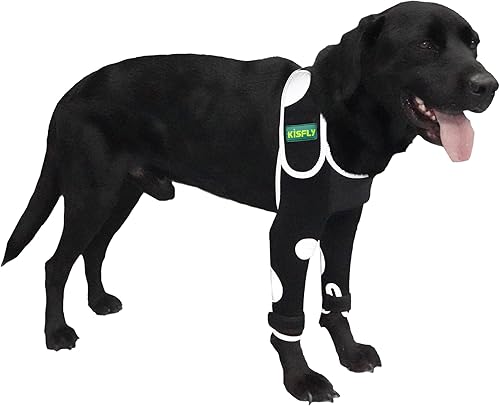 Miniatura 43 de La parte delantera de la pierna del perro evita el higroma del codo, callos de codo, úlceras por presión, lesiones de codo, luxaciones de hombro