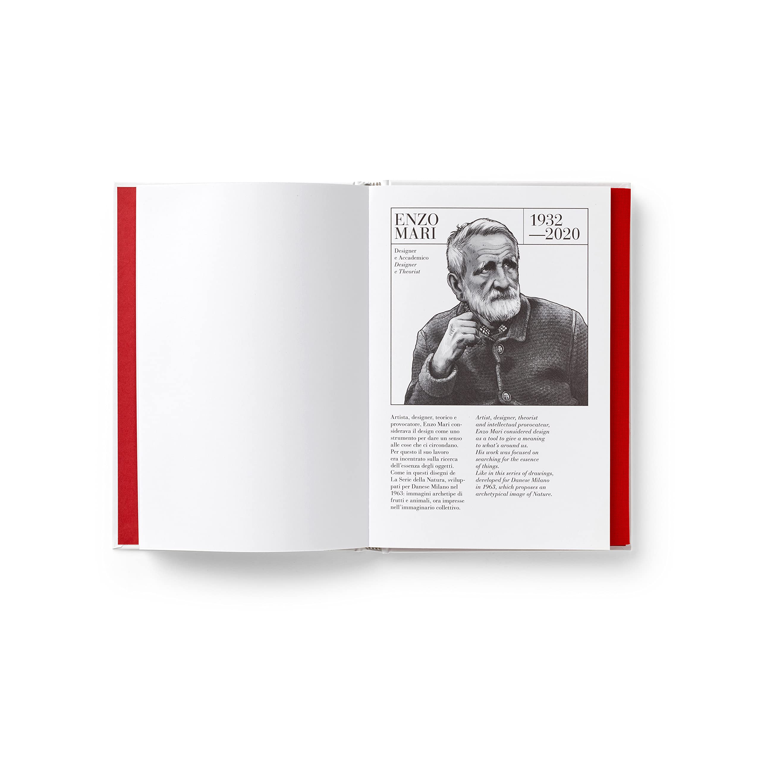 Amazon | Enzo Mari La Mela Midsized Lined Notebook | ノート