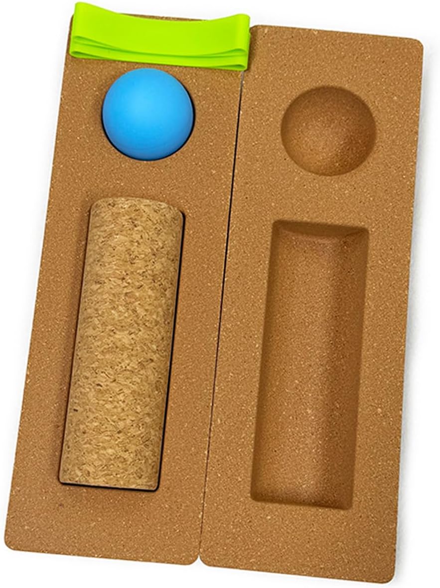 Portable Massage Column Cork Balance Board Ankle Stability Trainer Foot Strengthener for Office Gym Use Massage Foot Strengthener