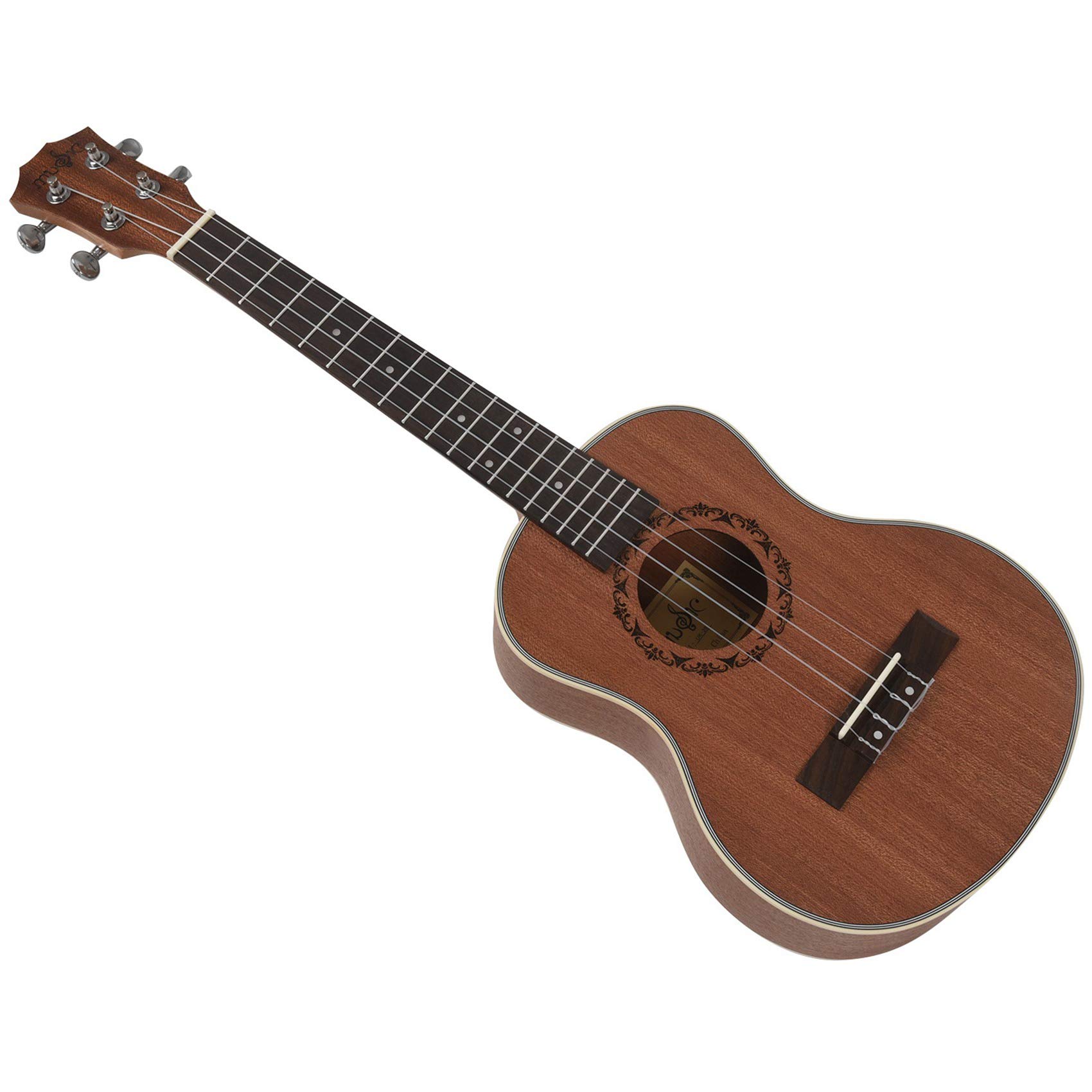 2X Tenor Acoustic Electric Ukulele Chitarra 26 Pollici 4 Corde Ukulele Chitarrista in Legno Artigianale in Mogano