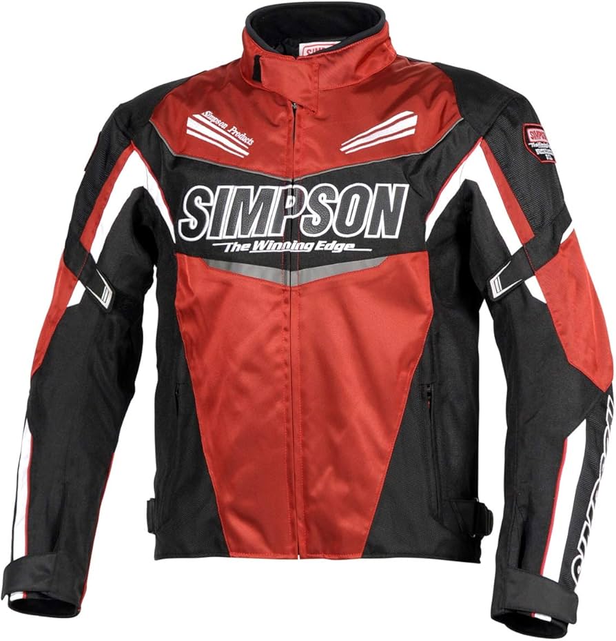 Amazon | [シンプソン] バイク用ジャケット Nylon Jacket(ナイロン