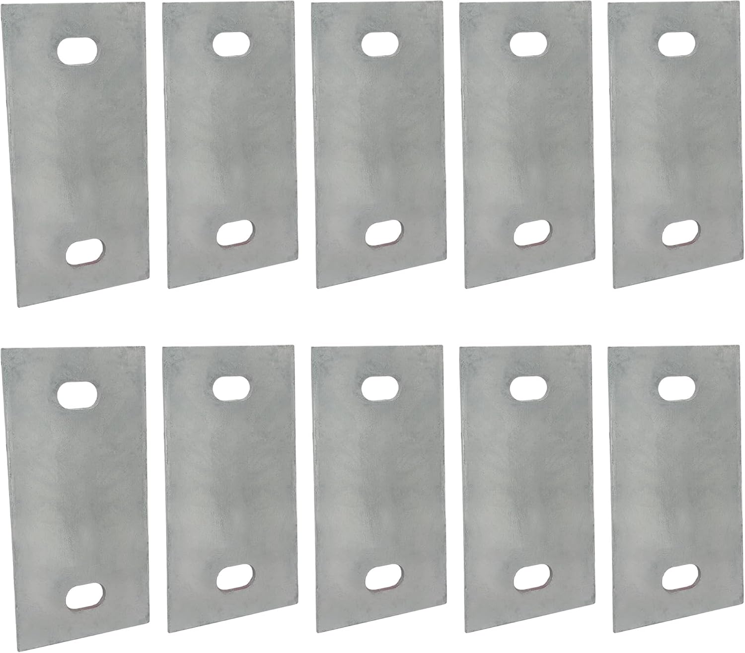 A.A Stationary Dock Washer Plate, 5" x 2-1/2" - Heavy-Duty Galvanized Steel