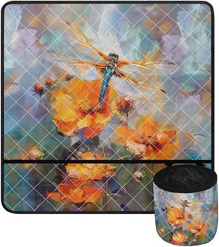 Miniatura 167 de Tapetes para máquina de coser de girasol y colibrí para mesa con bolsillos, para máquinas de coser de Acción de Gracias, alfombrillas para reducir