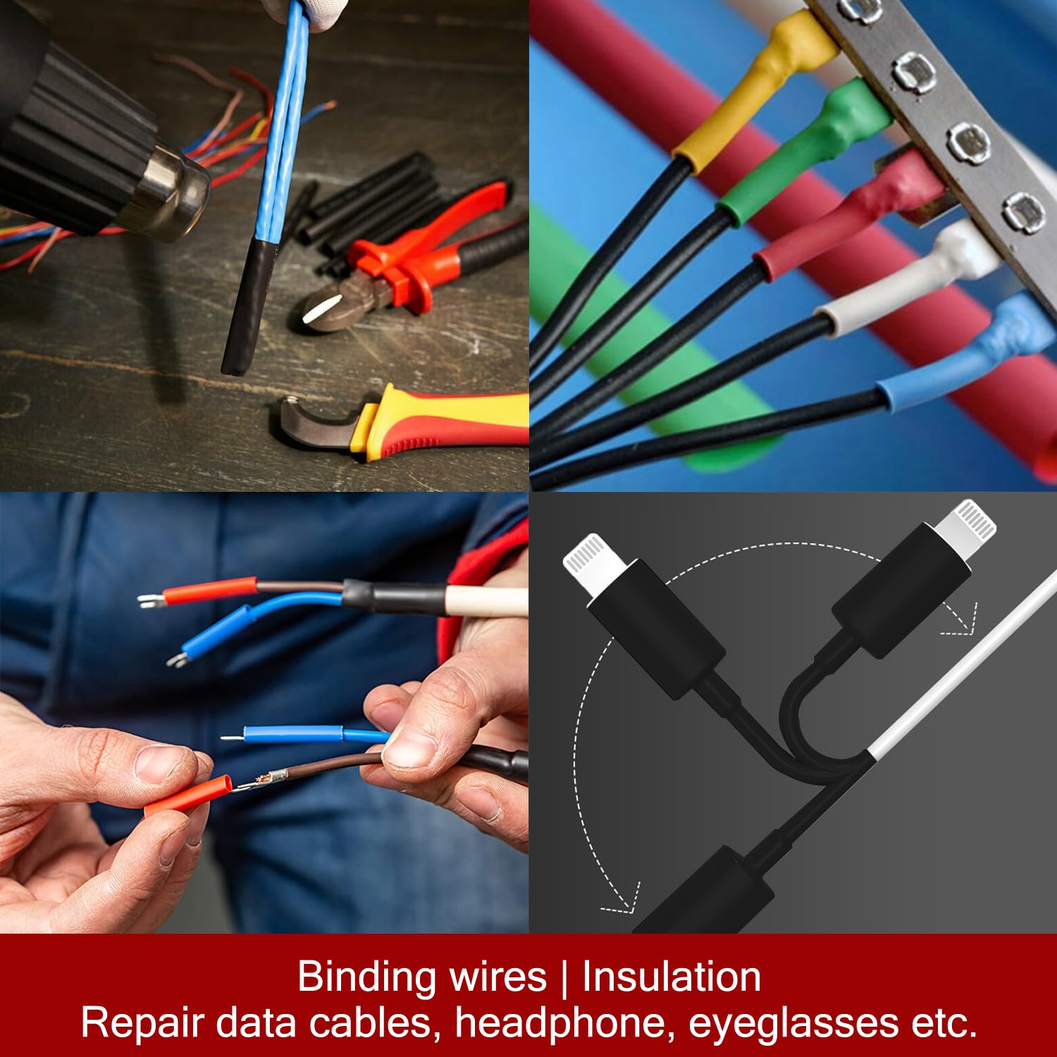 Chanzon Heat Shrink Tubing Kit - 140 Pcs Waterproof -7