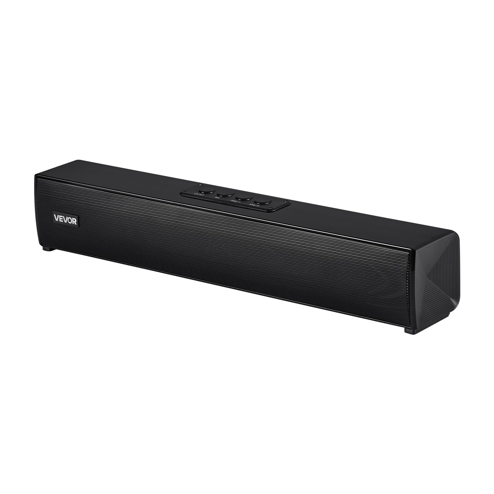 VEVOR Sound Bar do Smart TV, 2.0-kanałowy, kompaktowy soundbar, do projektora, połączenie Bluetooth AUX, pilot zdalnego sterowania, łatwa konfiguracja, system dźwięku przestrzennego 80 W, do komputera