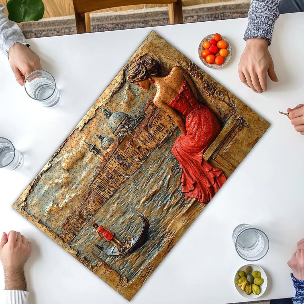 Puzzle 2000 Pezzi, Puzzle Venezia, Misura: 100x71cm, Regalo Donna -8769