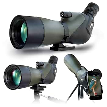 Bushnell 迷彩 スコープ スポッティングスコープ Amazon | 望遠鏡 最大700mまで望遠 60mm径 対物レンズ 20~60倍