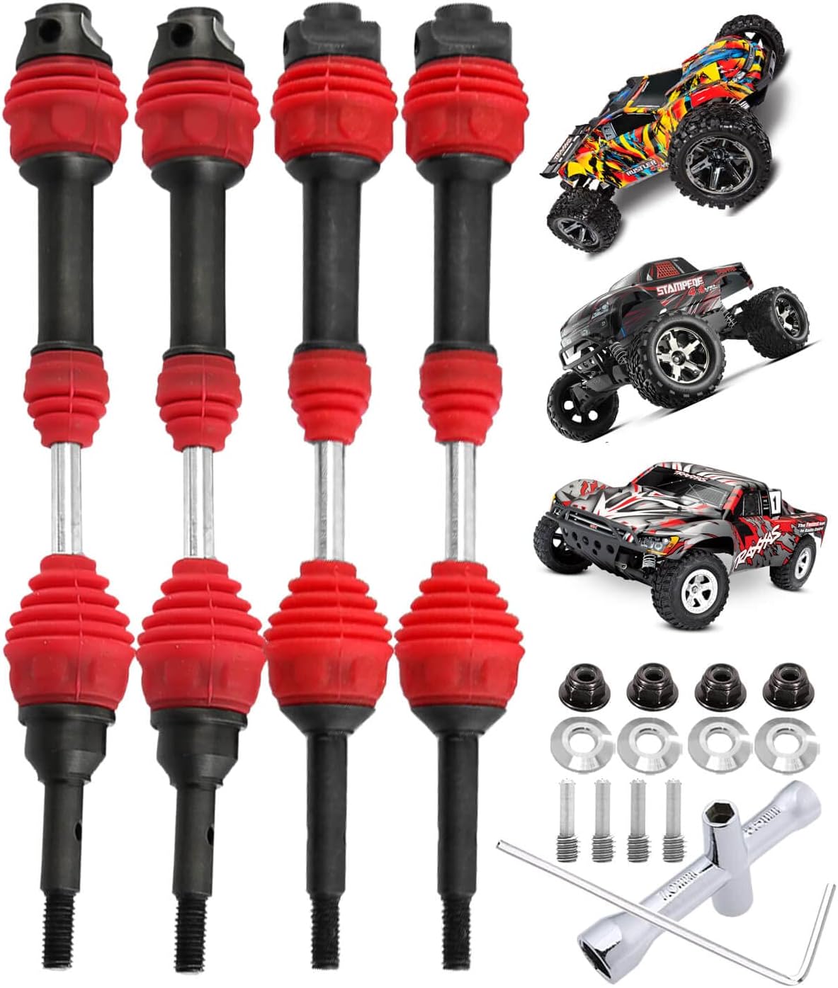 ARRCat Drive Shaft CVD Axles Upgrades for 1/10 Traxxas