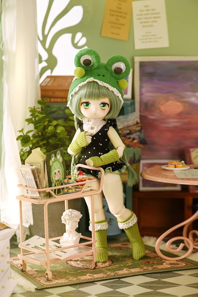 TinyFox 新生造物 小青呱（カエル）1/6スケール MJDドール Amazon | TinyFox 新生造物 小青呱 [カエル] 1/6スケール