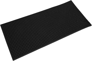 Barber Station Mat, Non-Slip Silicone Hairdresser Work Storage Organizer Pad for Beauty Hair Salon Supplies