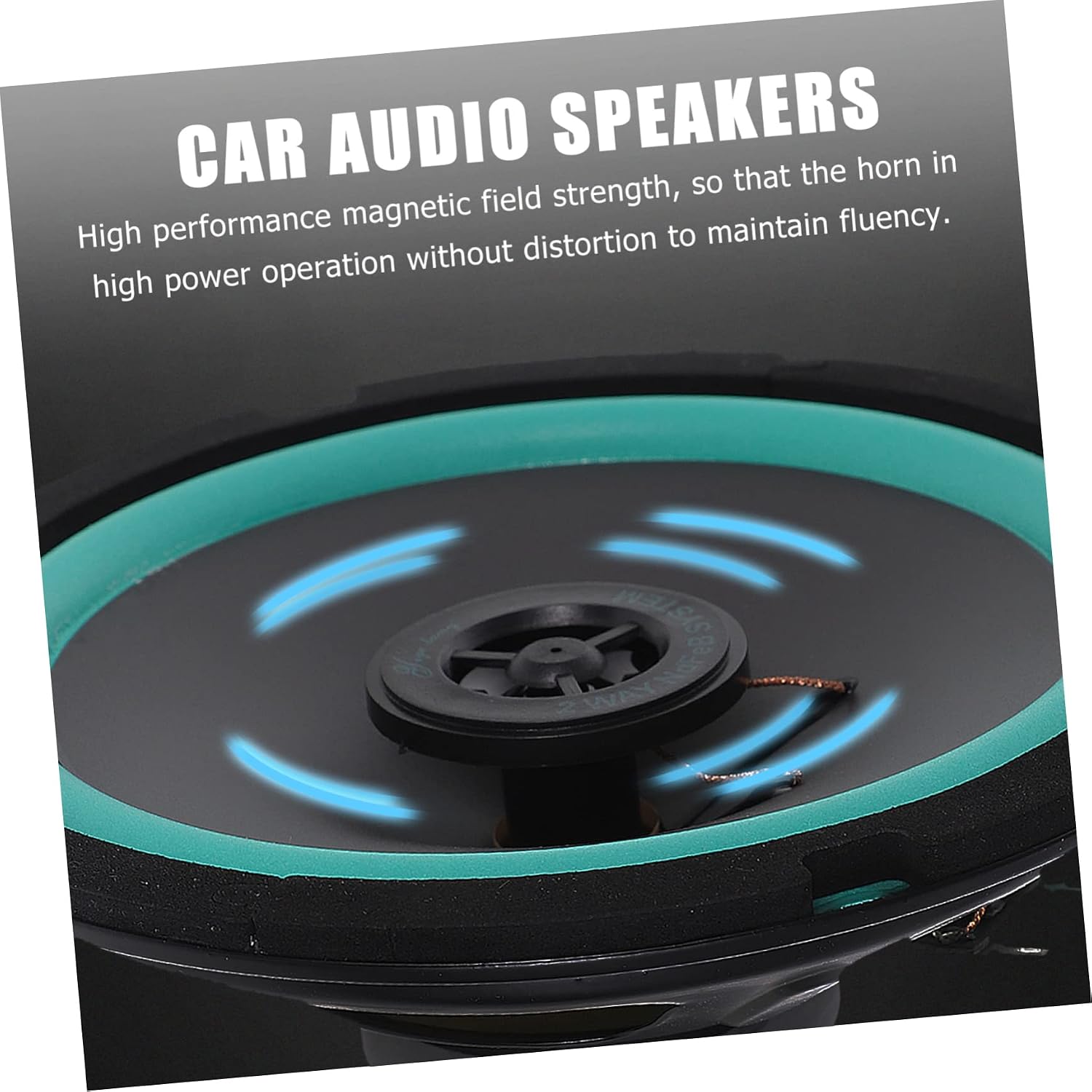 160w Car Speaker Midrange Woofer Ohm Slim Design for Enhanced Bass and Sound Vehicles for Car Audio Systems and Easy Installation