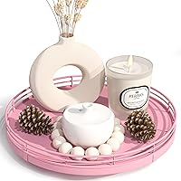 Vista 44 de Bandeja de baño de madera de roble de 12 pulgadas para mostrador, bandeja de tocador para perfume, loción, velas, maquillaje, joyería, fregadero