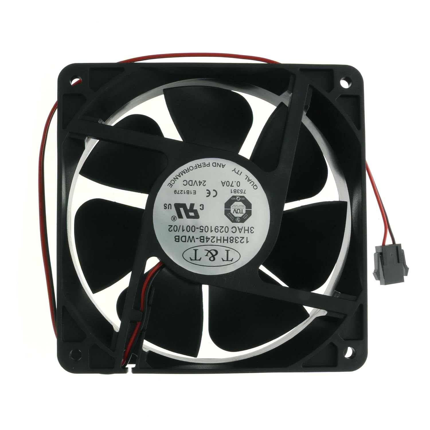 1238HH24B-WDB 24V 0.70A Cooling Fan for ABB Robot Controller 3HAC029105-001/02