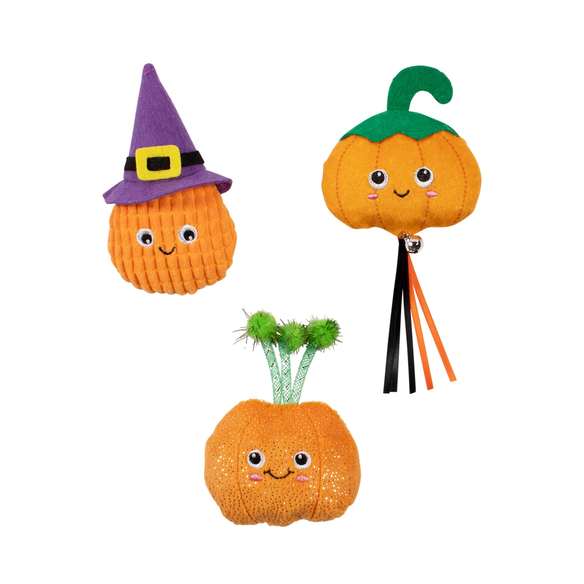 Fringe Studio "WITCH OF THE PATCH" 3 PCS Cat Toy Mini Sets, PetShop Collection (904056) | 3-pack