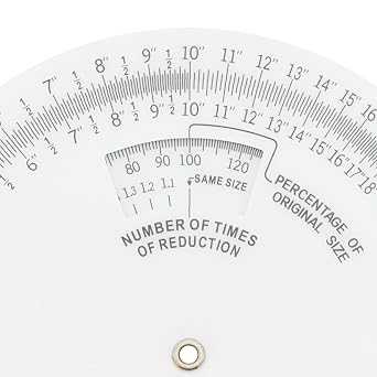 Westcott 5 Proportional Scale, White (PS-69)