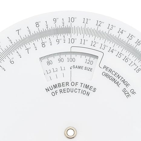 Westcott 5 Proportional Scale, White (PS-69)