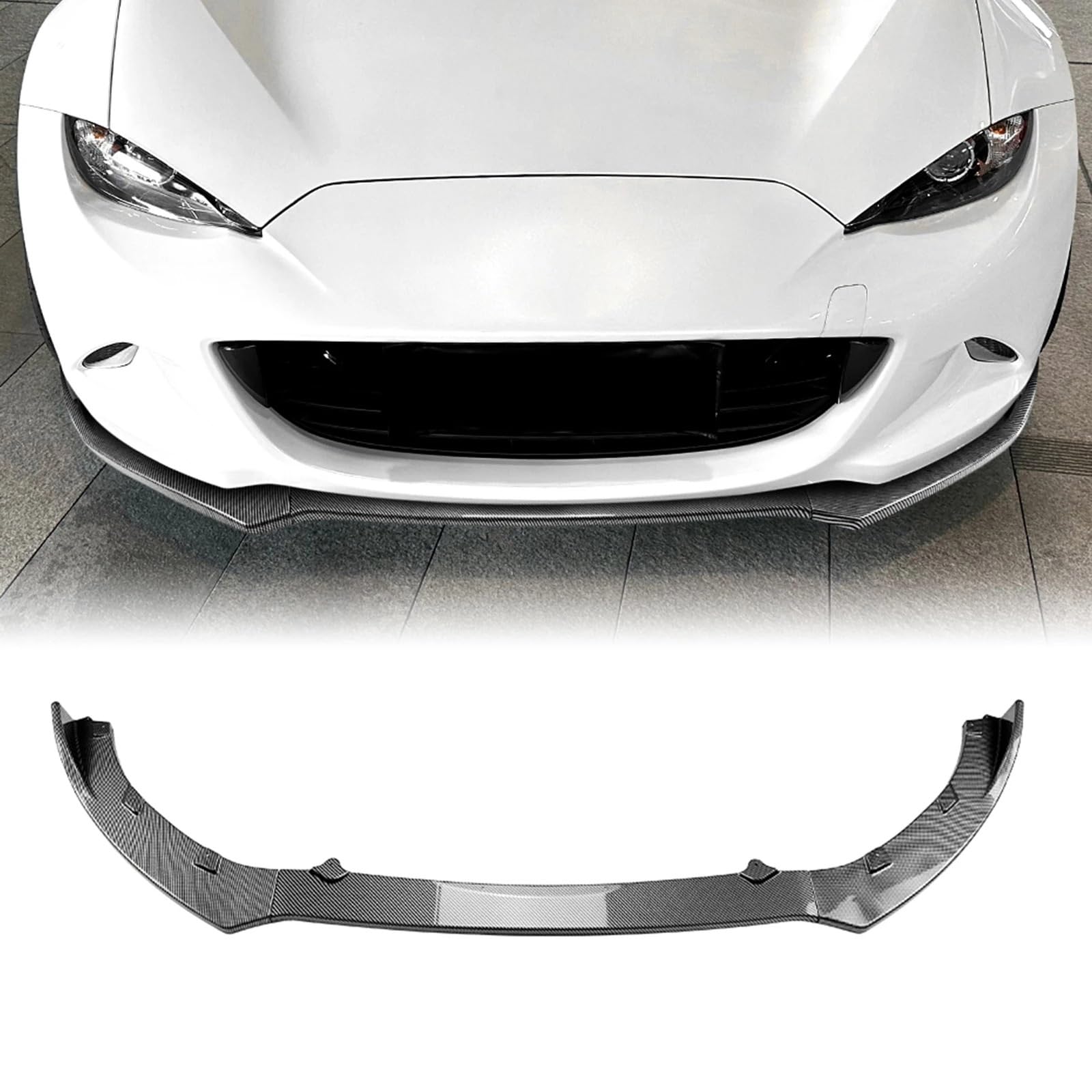 Do Mazda MX-5 MX5 Miata ND 16-25 Lower Przedni zderzak