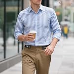 No Buckle No Show Belt for Men Buckle Free Stretch Belt for Jeans Pants 1.38 Inches Wide, Suit for Pants Size 30-48 Inches, A-Black