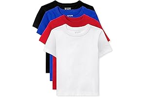 Toddler Boys' Short Sleeve Tees: A Comfy Essential for Little Ankle Biters