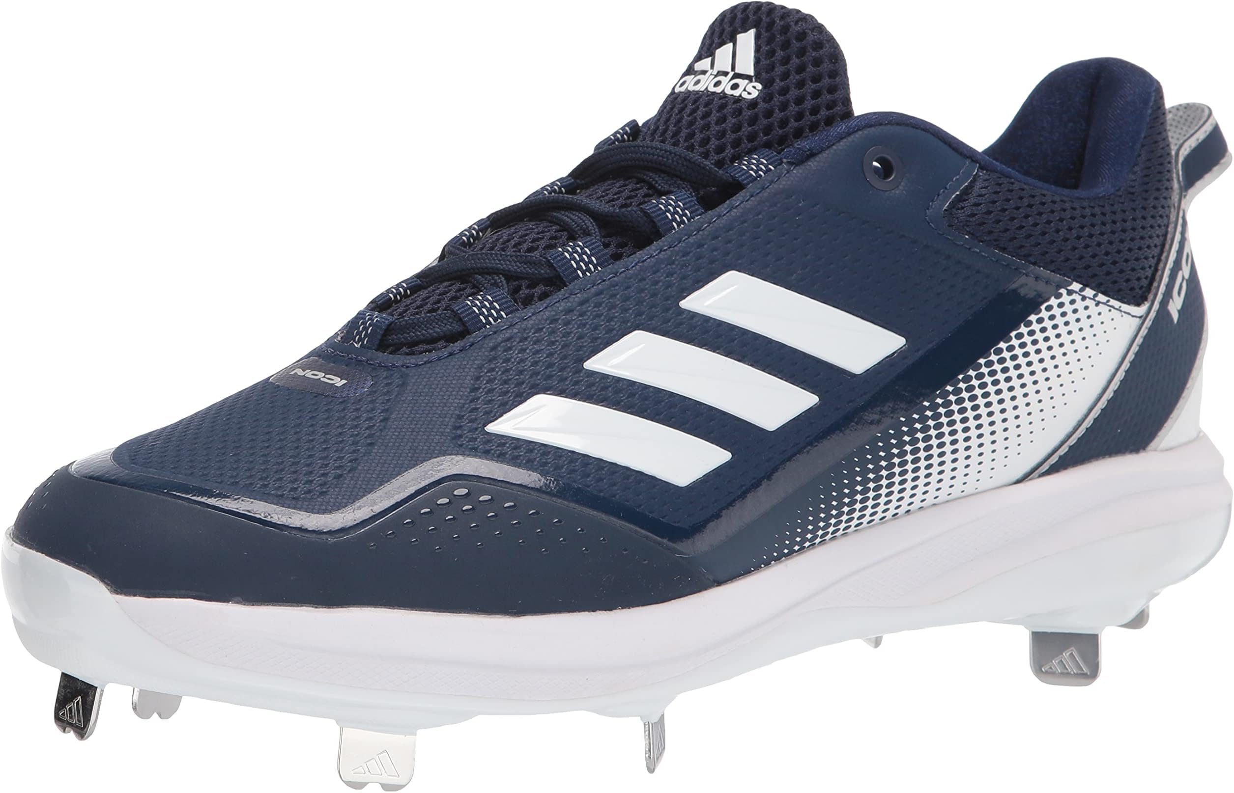 adidas red white and blue baseball cleats