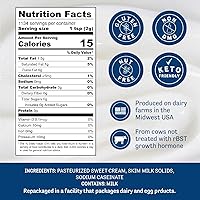 Vista 2 de Judee's Gluten Free Crema en polvo pesada – Crema de café en polvo apta para dieta cetogénica – Crema en polvo estable para salsas y sopas – Mezcla