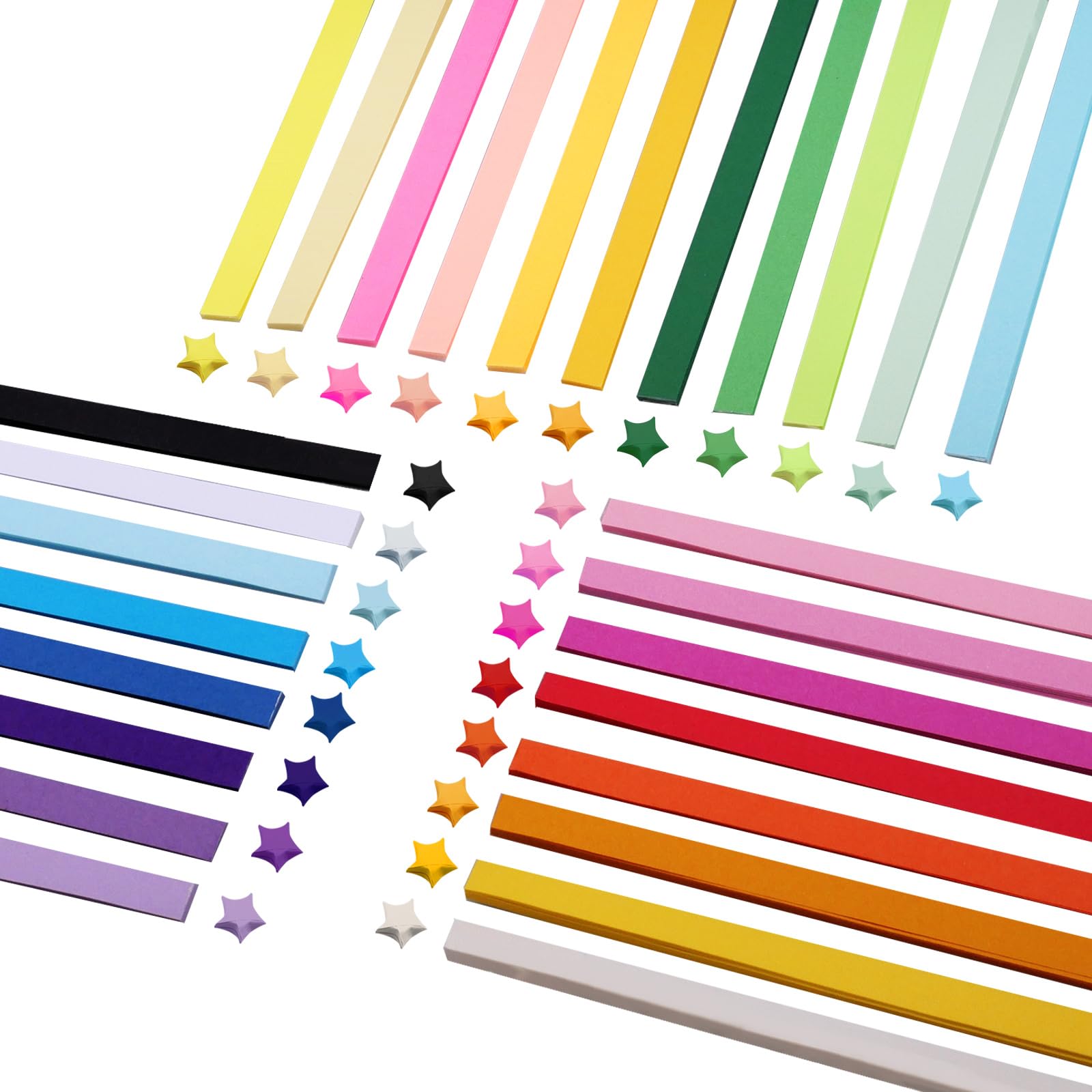 Papier à Plier,Papier Origami étoiles Ciel Spatial 136,papier Pliant De